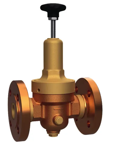 Berluto DRV 235 high-pressure reducing valve, flanged, compact