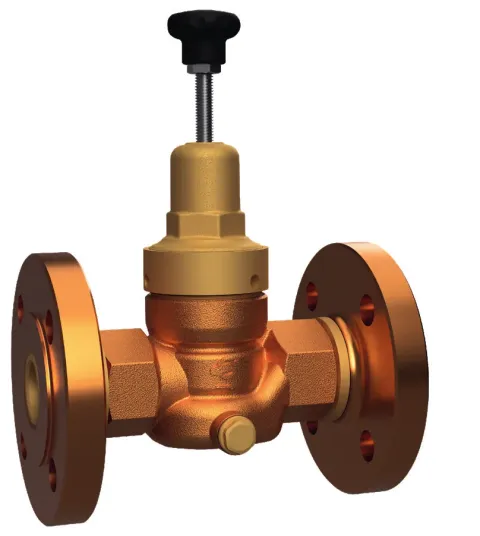 Berluto DRV 524 / 525 high-pressure reducing valve, flanged