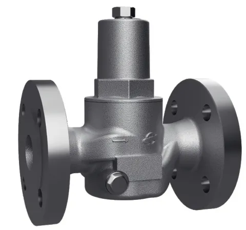 Berluto DRV 872 / 878 wide-range pressure reducing valve, flanged, stainless steel