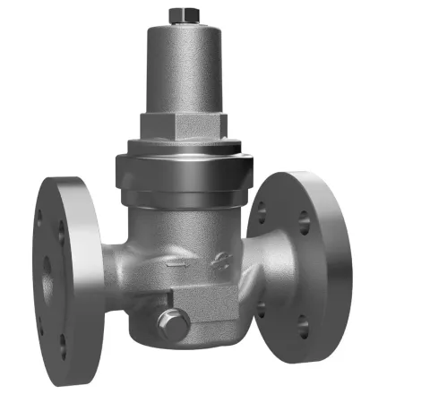 Berluto DRV 830-D steam pressure reducing valve, flanged, stainless steel