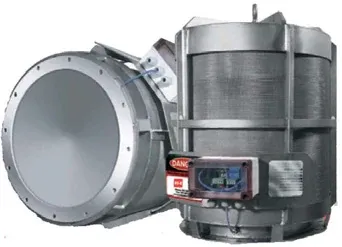 BS&B IQR round FlameFree venting flap valve