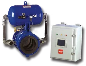 BS&B Type IVE explosion isolation pinch valve