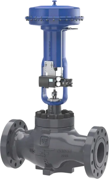 Dyna-Flo 350 series expanded outlet control valve
