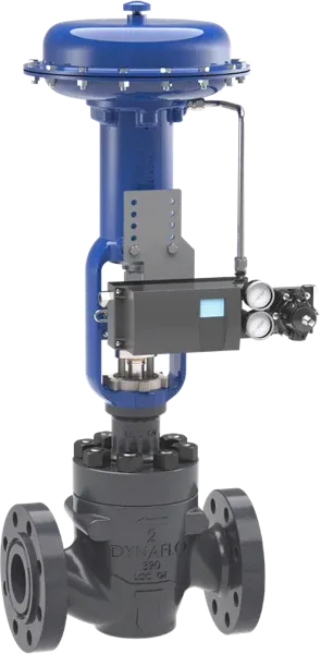 Dyna-Flo 390 series high pressure sliding stem control valve