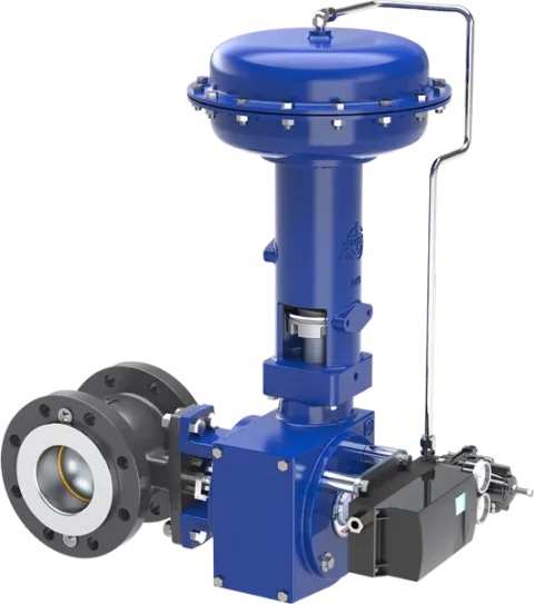 Dyna-Flo 570 series segmented ball control valve