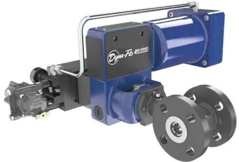 Dyna-Flo DF400 eccentric rotary plug control valve