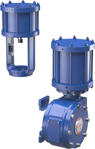 Dyna-Flo DFLP and DFRP piston actuators