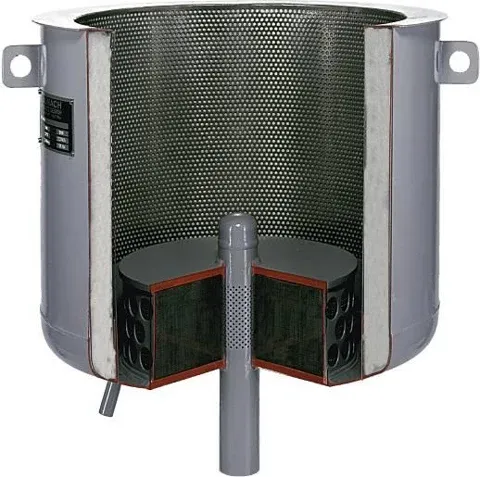 GLAUNACH type DA diffuser silencer with insulated shell