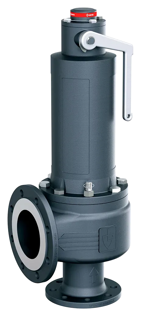 GOETZE 255 cast steel flanged safety valve