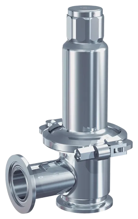 GOETZE Hygienic 400 stainless steel safety valve with bellows