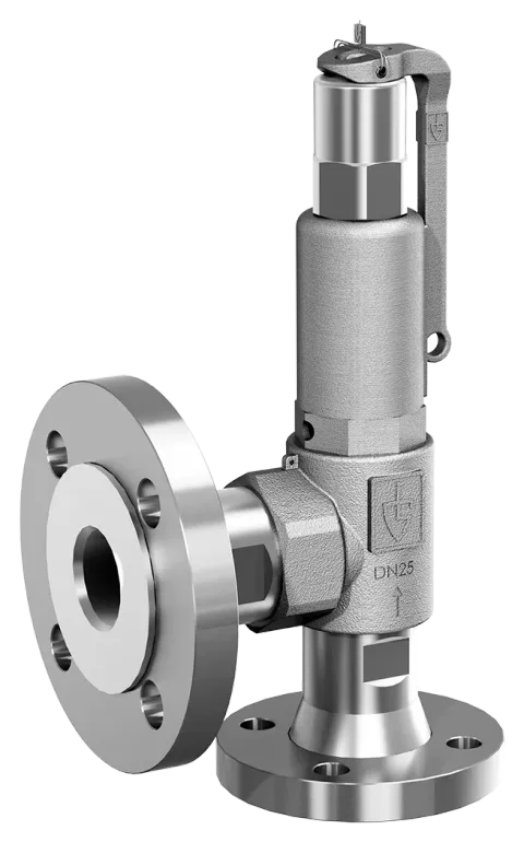 GOETZE 451FL stainless steel flanged safety valve