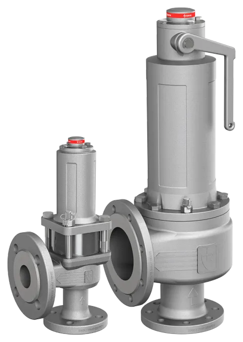 GOETZE 455 stainless steel flanged safety valve