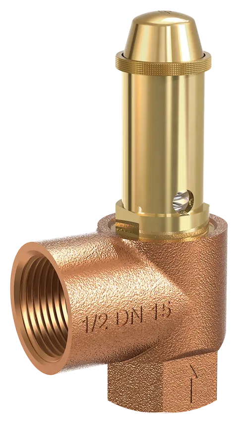 GOETZE 651mSK diaphragm safety valve for solar heating systems