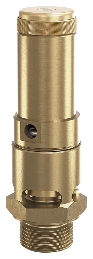 GOETZE 810 brass safety valve, atmospheric discharge