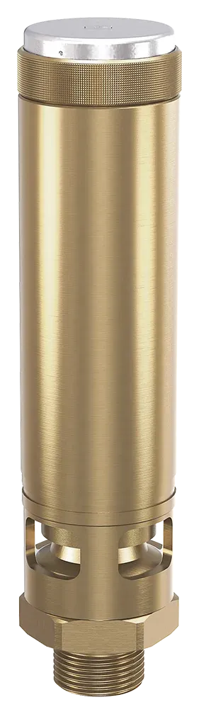 GOETZE 812 brass high-capacity safety valve, atmospheric discharge