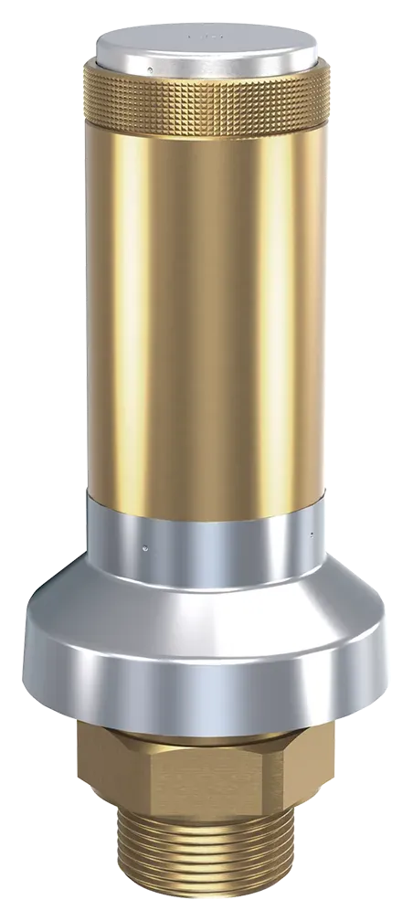 GOETZE 813 brass safety valve for silos and bulk vehicles