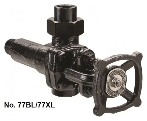 Jerguson Series 70BL / 70XL bolted bonnet safety ballcheck valves, Class 600