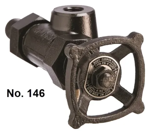 Jerguson Series 140 integral bonnet safety ballcheck valves