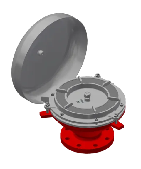 KITO BEH-6 end-of-line flame arrester, endurance burning proof