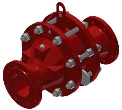 KITO EFA-Det4 in-line detonation flame arrester
