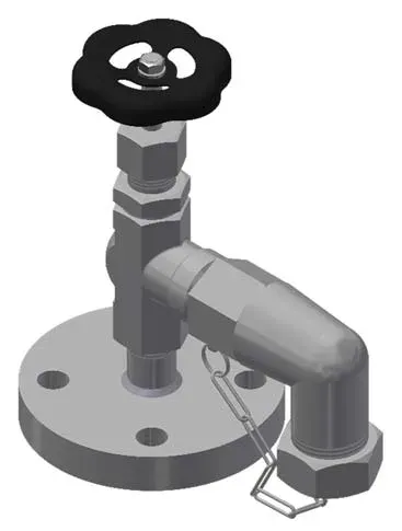 KITO ZP/R sampling device with flame arrester