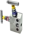 Mecesa 2-valve manifold
