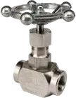 Mecesa AM needle valve with locking system