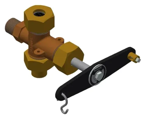 Reliance BG and TG Series bronze lever operated water gage valves