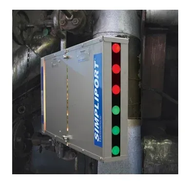 Reliance Simpliport 180 bi-color ported water gage with LED illumination